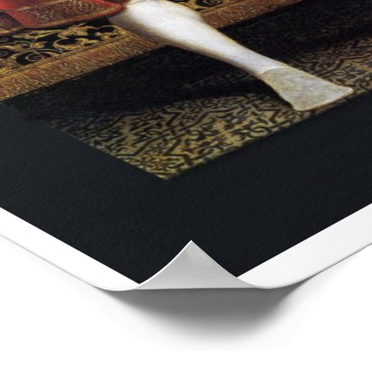 Henry VIII Portrait Poster (Ecke)