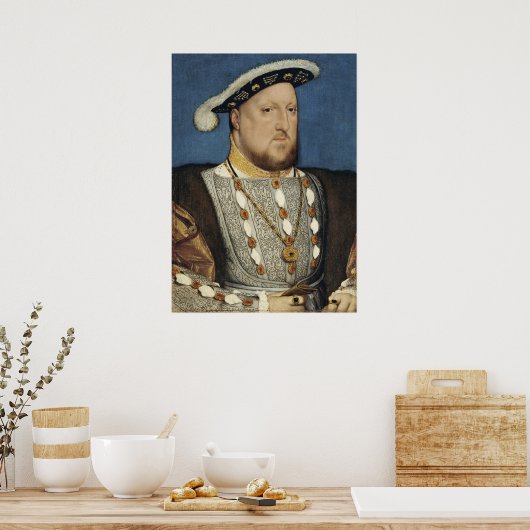 Henry VIII - Ruler Poster (Küche)