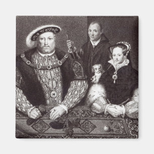 Henry VIII, seine Tochter Queen Mary Magnet