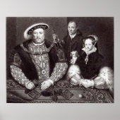 Henry VIII., seine Tochter Queen Mary Poster (Vorne)