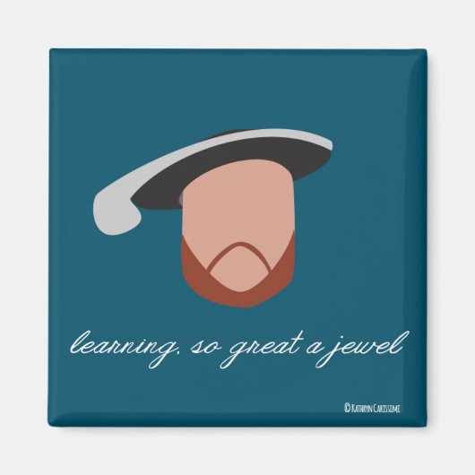 Henry VIII "So Great a Jewel" Magnet (Vorne)