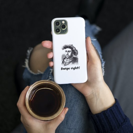 Henry VIII - Swipe richtig, lustig? Case-Mate iPhone Hülle