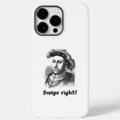 Henry VIII - Swipe richtig, lustig? Case-Mate iPhone Hülle (Rückseite)