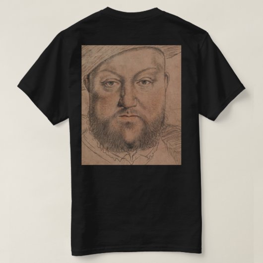 Henry VIII T-Shirt (Design Rückseite)