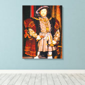 Henry VIII Tudors History King England sechs Ehefr Leinwanddruck (Insitu (Holzboden))