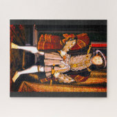 Henry VIII Tudors History King England sechs Ehefr Puzzle (Horizontal)