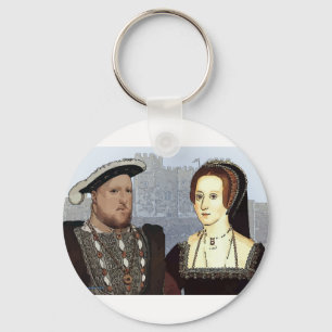 Henry VIII und Ann Boleyn Schlüsselanhänger
