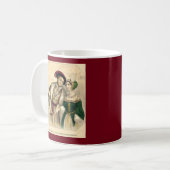Henry VIII und Anne Boleyn Kaffeetasse (Vorderseite Links)