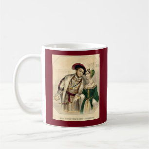 Henry VIII und Anne Boleyn Kaffeetasse