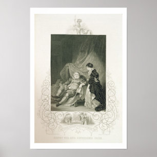 Henry VIII und Catherine Parr, im Spiel Henry V Poster