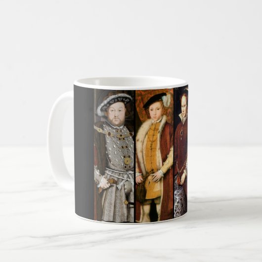 Henry VIII und seine KindTasse Kaffeetasse (Vorderseite Links)