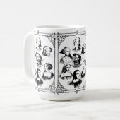 Henry VIII und seine sechs Ehefrau-Tasse Kaffeetasse (Vorderseite Links)