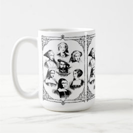 Henry VIII und seine sechs Ehefrau-Tasse Kaffeetasse