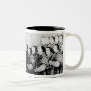 Henry VIII Zweifarbige Tasse