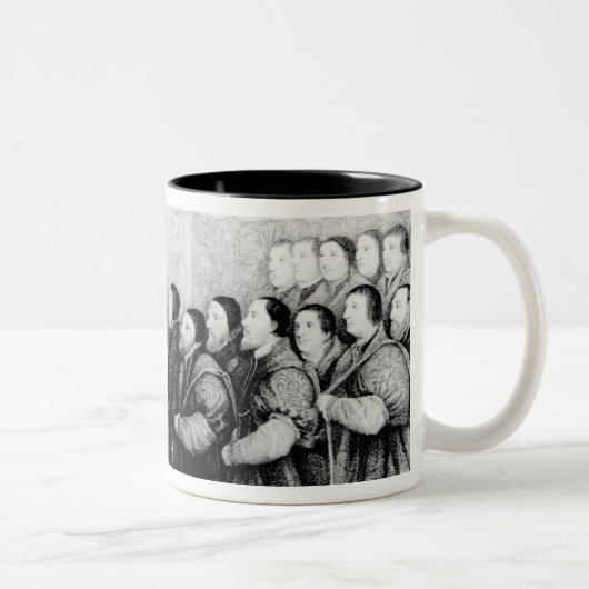 Henry VIII Zweifarbige Tasse (Rechts)