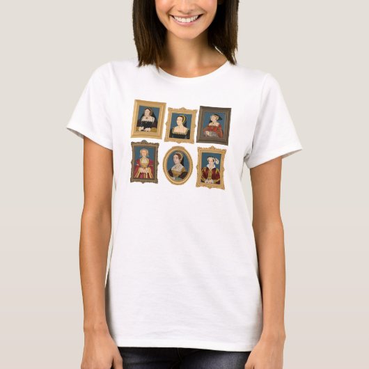 Henry VIII's 6-Ehefrauen-Galerie T-Shirt (Vorderseite)