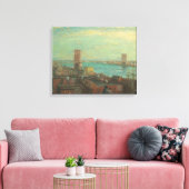 Henry Ward Ranger - Brooklyn Bridge Leinwanddruck (Insitu (Wohnzimmer))