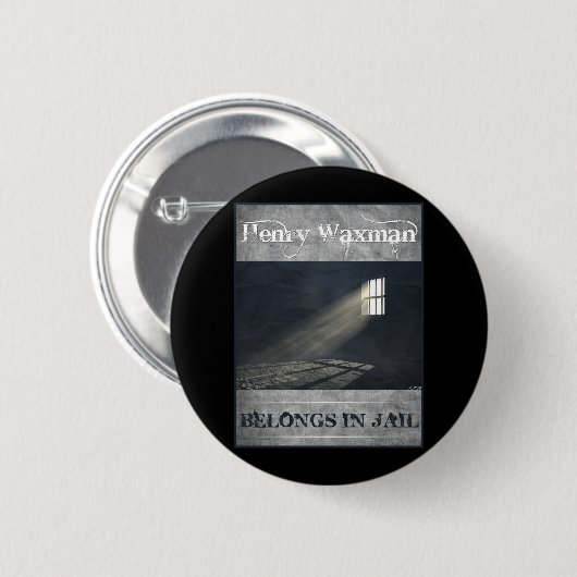 Henry Waxman Button (Vorne & Hinten)