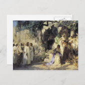 Henryk Siemiradzki - Christ und Sinner Postkarte (Vorne/Hinten)