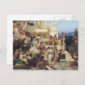 Henryk Siemiradzki- Neros Torches Postkarte (Vorne/Hinten)