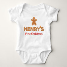 Henry's First Christmas Gingerbread Personalisiert