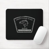 Henry's Fork River Idaho Fishing Mousepad (Mit Mouse)