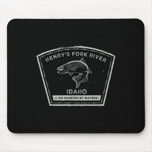 Henry's Fork River Idaho Fishing Mousepad (Vorne)