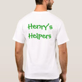 Henrys Helfer-T - Shirt (Rückseite)