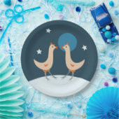 Hens Night Party - Funny Chicken Moon Festival Pappteller (Party)