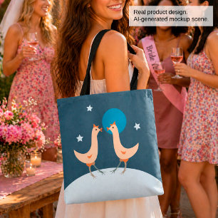 Hens Night Party - Funny Chicken Moon Festival Tasche