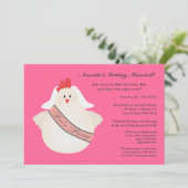 Hens Party Funny Chicken Illustriert einladen Einladung (Stehend Vorderseite)