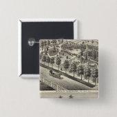 Hensley, Bohnen-Residenzen Button (Vorne & Hinten)