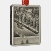 Hensley, Bohnenwohnsitze Ornament Aus Metall (Rechts)