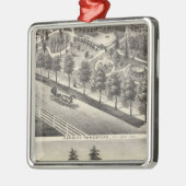 Hensley, Bohnenwohnsitze Ornament Aus Metall (Links)