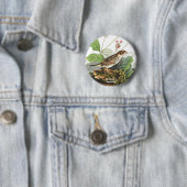 Henslow's Sparrow, Birdwatcher, Audubon Art, Bird Button (Beispiel)
