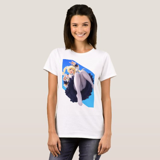 Hentaii Girl Sticker - Hentaii Poster - Hentaii T-Shirt (Vorne ganz)