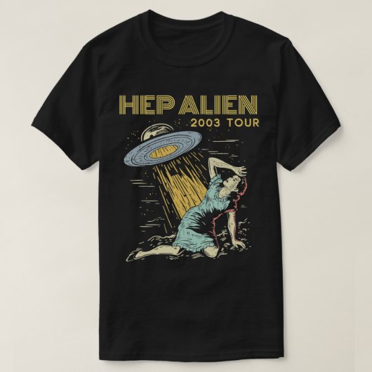 Hep Alien Band T-Shirt - Pop Culture T-Shirt T - S (Design vorne)