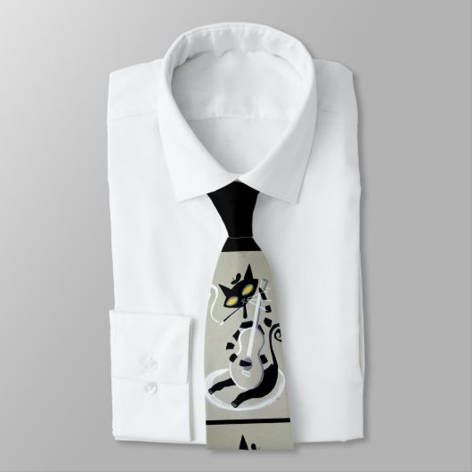 hep cat print krawatte (Gebunden)