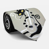 hep cat print krawatte (Gerollt)