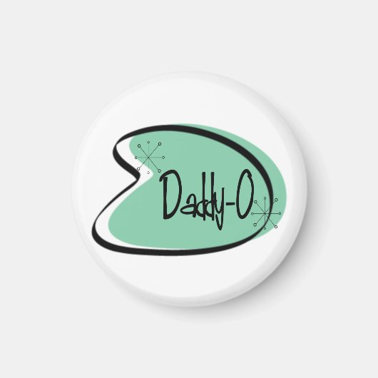 Hep Daddy-O zum Vatertag Magnet (Vorne)