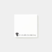 Hep Katze Post-it Klebezettel (Vorderseite)