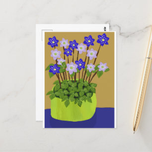Hepatica Postcard Postkarte