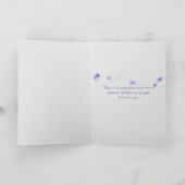 Hepatica-Wildblume Karte (Innenseite)