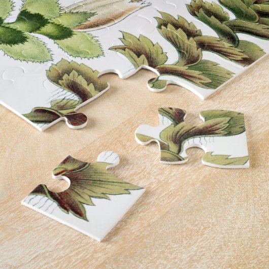 Hepaticae Lebermoose von Ernst Haeckel Puzzle (Seite)