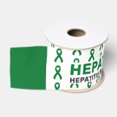 Hepatitis-B-Bewusstseinsmuster-Schleife Ripsband (Spule)