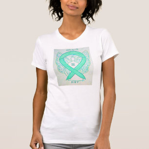 Hepatitis B (HBV) Jade Awareness Ribbon Shirt