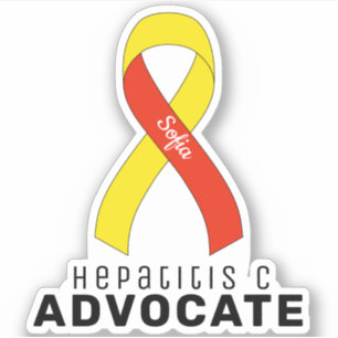Hepatitis C Advocate Vinyl Sticker