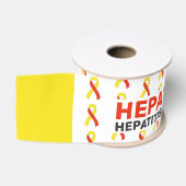 Hepatitis-C-Bewusstseinsmuster-Schleife Ripsband (Spule)