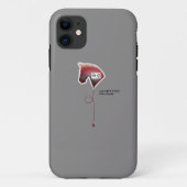 Hepatitis C Case-Mate iPhone Hülle (Rückseite)