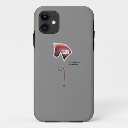 Hepatitis C Case-Mate iPhone Hülle (Rückseite)